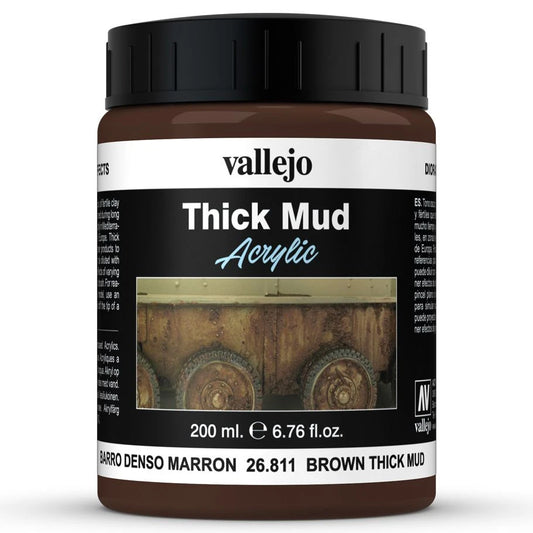 Diorama FX: Mud: Brown Thick Mud