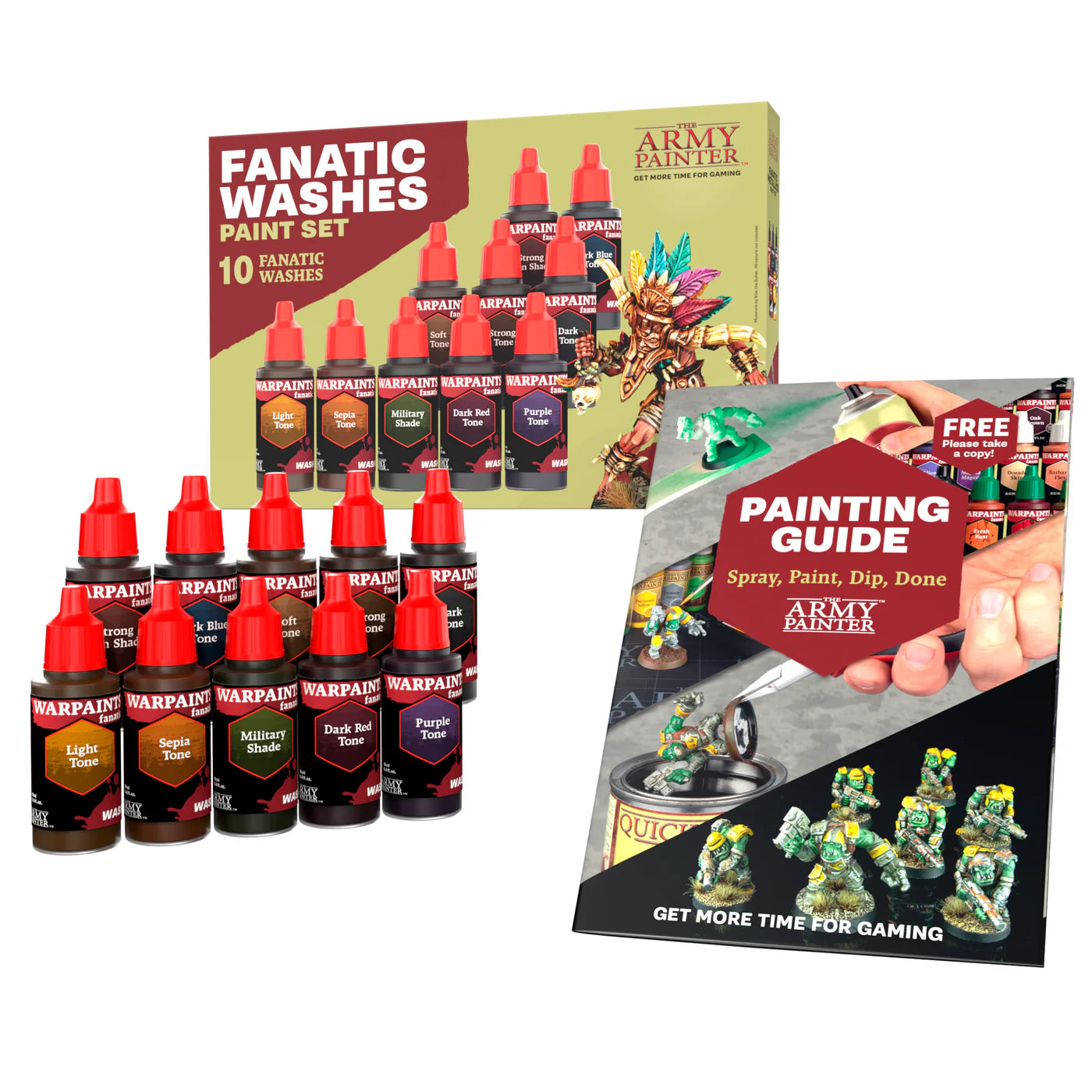 Army Painter Fanatic Washes Paint Set
